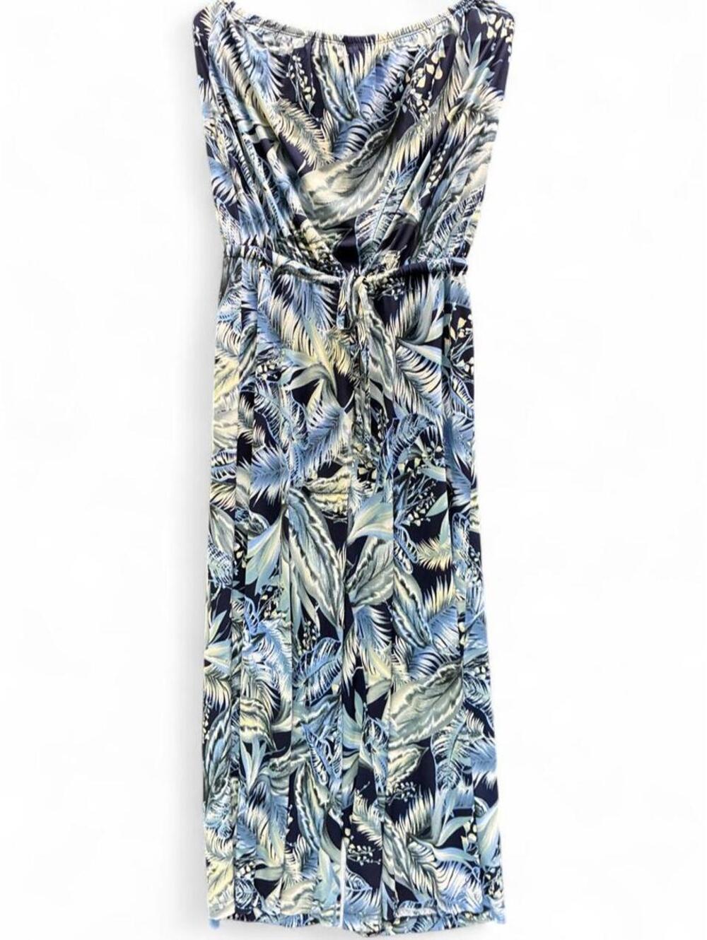 Connected Women's Blue and Multi Playsuit-romper